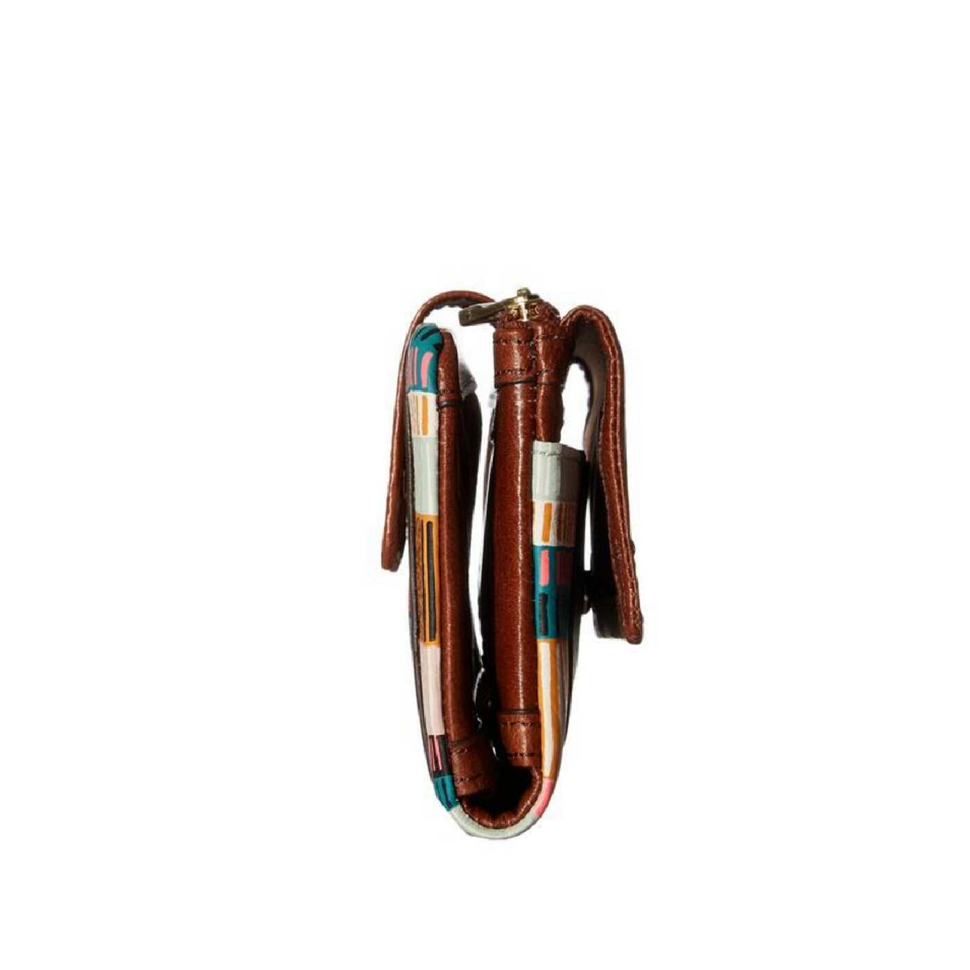Fossil SL7368875 Ellis Clutch Multicolor Stripes