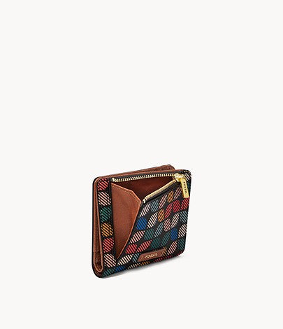 Fossil Sl7826016 Rfid Logan Bifold Black Multi