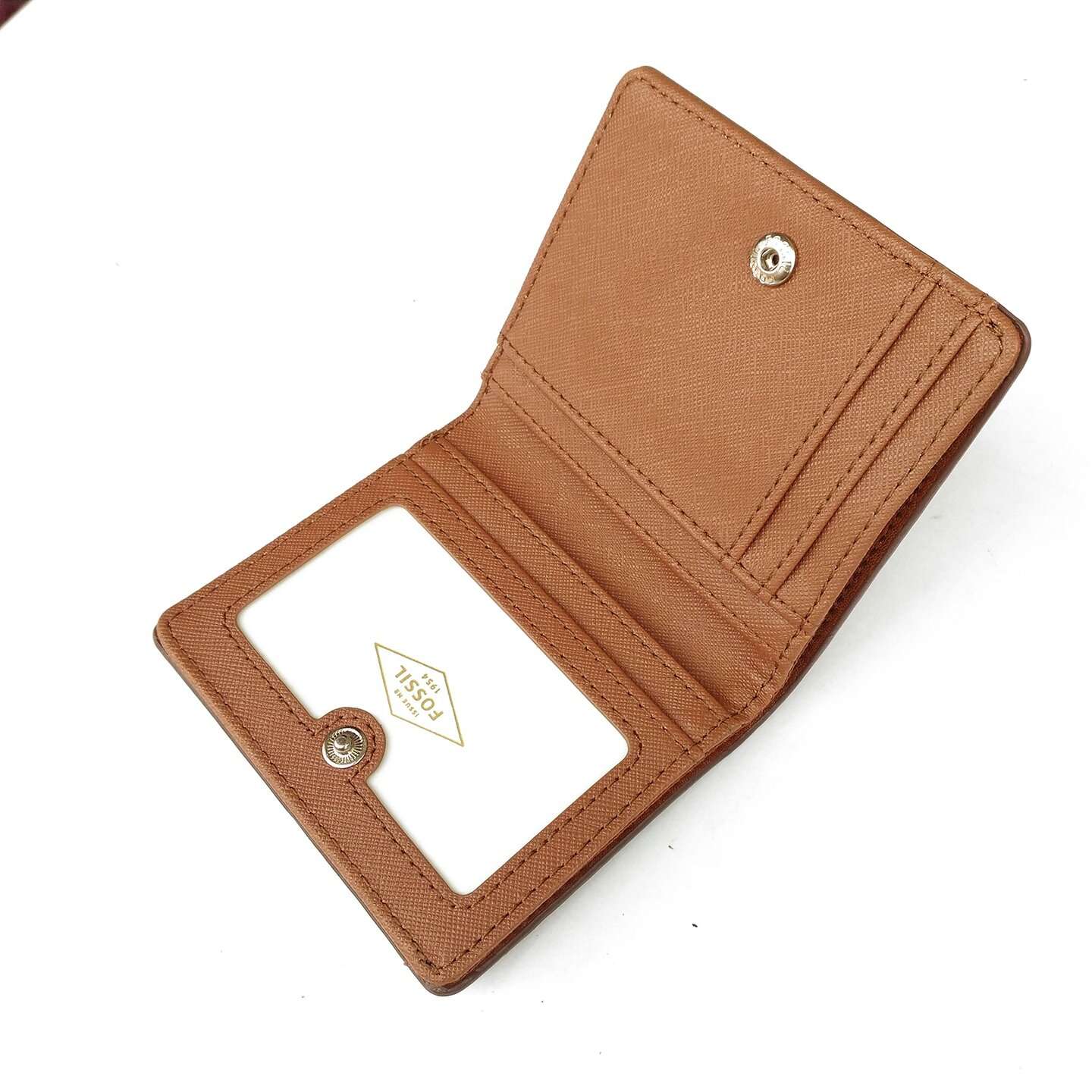 Fossil Sl6684200 Sydney Mini Wallet Brown Bifold