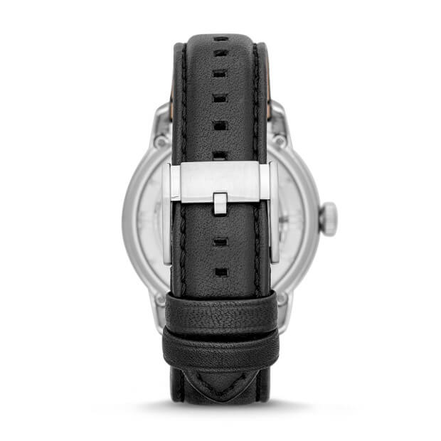 Fossil ME3041 Townsman Automatic Black Leather Watch