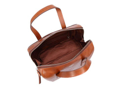 Fossil ZB5486200 Sydney Satchel Brown bagian dalam