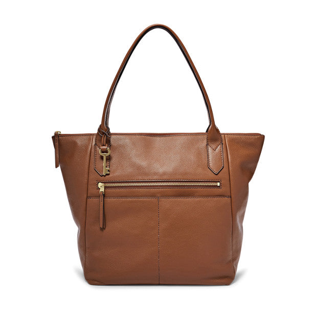 Fossil ZB7269210 Fiona Tote Medium Brown Balilene