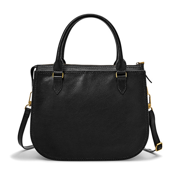 Fossil ZB7412001 Ryder Black Satchel Bag