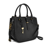 Fossil ZB7412001 Ryder Black Satchel Bag