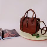 Fossil ZB7587200 Ryder Mini Brown Satchel Bag