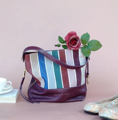 Fossil ZB7653564 Maya Small Hobo Purple Multi