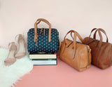Fossil Zb6746745 Sydney Satchel Navy Heart