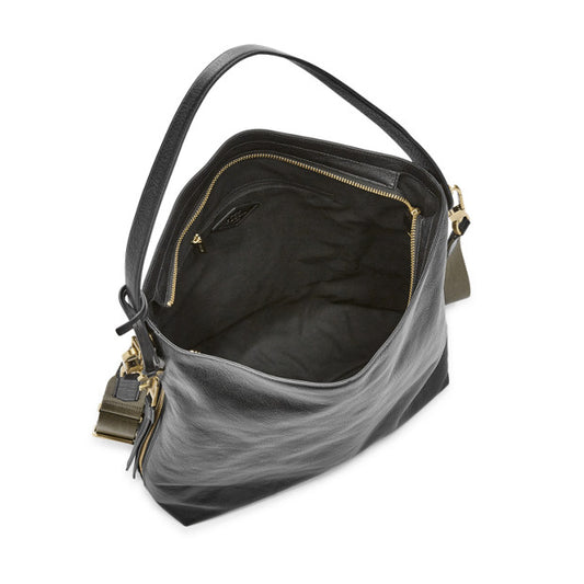 Fossil Zb6980001 Maya Hobo Large Black