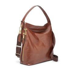 Fossil Zb6980200 Maya Hobo Large Brown