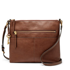 Fossil Zb7267210 Fiona Large Crossbody Medium Brown Balilene