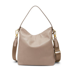 Fossil Zb7285263 Maya Small Hobo Light Taupe Bag