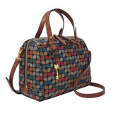 Fossil  Zb7314016 Rachel Satchel Black Multi