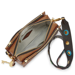 Fossil Zb7374200 Campbell Crossbody Saddle Bag