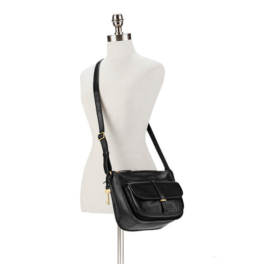 Fossil Zb7411001 Ryder Crossbody Bag Black