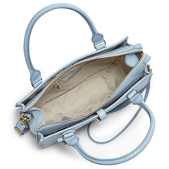 Fossil Zb7412436 Ryder Satchel Handbag Horizon Blue