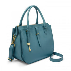 Fossil  Zb7412981 Ryder Satchel Caribbean