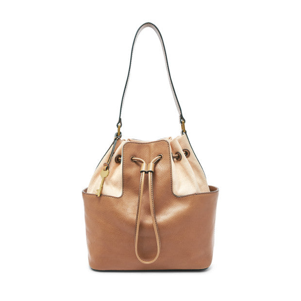 Fossil Zb7530231 Cooper Bucket Shoulder Tan Balilene
