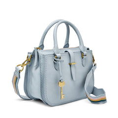 Fossil Zb7588436 Ryder Satchel Mini Horizon Blue