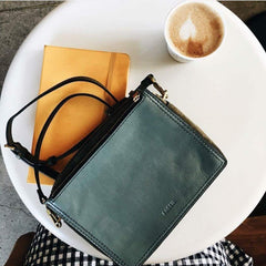 Fossil Zb7592380 Campbell Crossbody Indian Teal