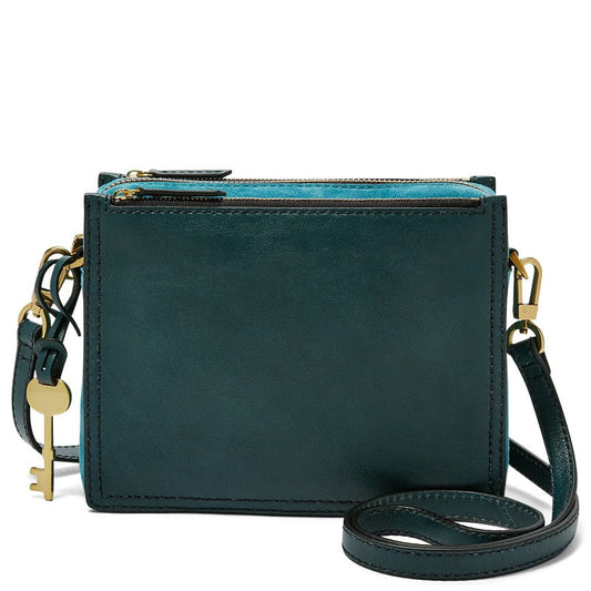 Fossil Zb7592380 Campbell Crossbody Indian Teal