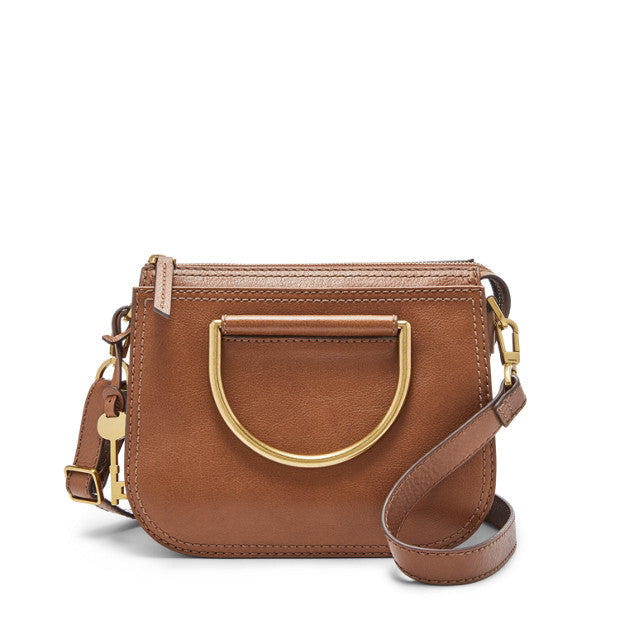 Fossil Zb7660200 Ryder Mini Hw Satchel Brown Balilene