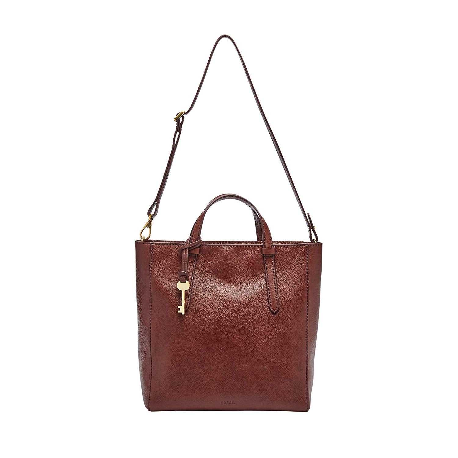 Fossil Zb7667227 Camilla Small Leather Backpack Henna