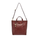 Fossil Zb7667227 Camilla Small Leather Backpack Henna