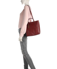 Fossil Zb7667227 Camilla Small Leather Backpack Henna