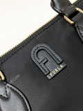 Furla Calipso Nylon Tote Small Bag Black