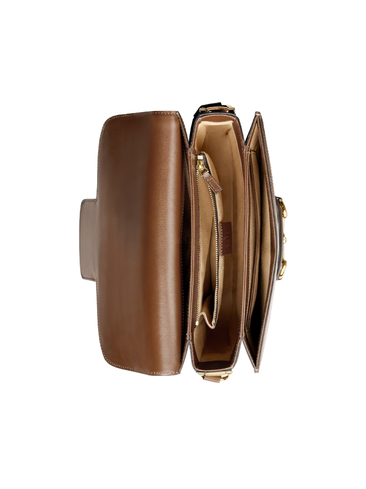 Gucci Horsebit 1955 Shoulder Bag Supreme/Brown