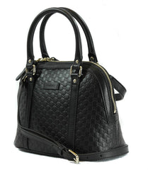 Gucci 449654-1 Alma Small Signature in Black