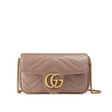 Gucci GG Marmont Matelassé Leather Super Mini Bag