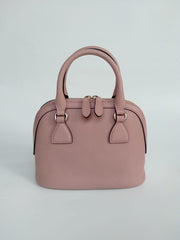 Gucci Mini Dome Leather Satchel Pink