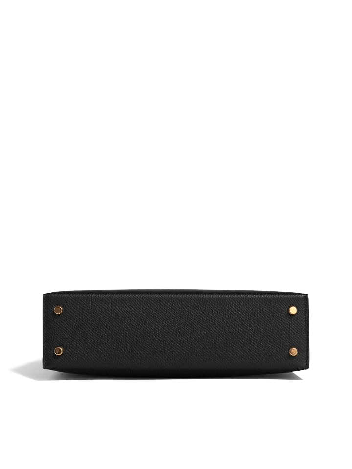 Hermes Kelly 20 Mini Sellier Noir Black Epsom Gold Hardware – Balilene