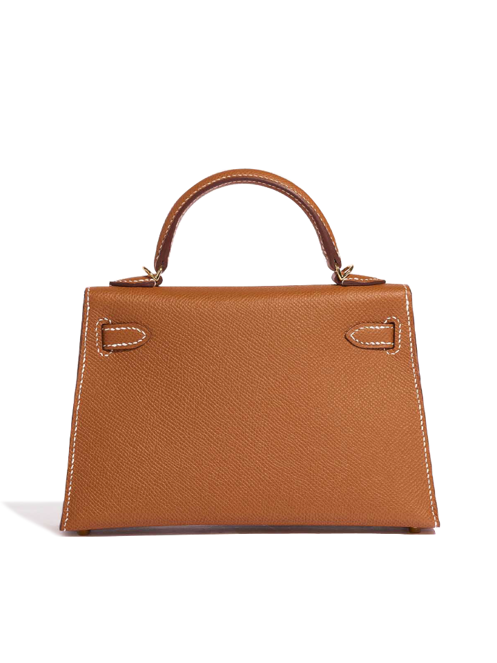 Hermes-Kelly-20-Mini-Sellier-Noir-Brown-Epsom-Gold-Hardware-Balilene-belakang