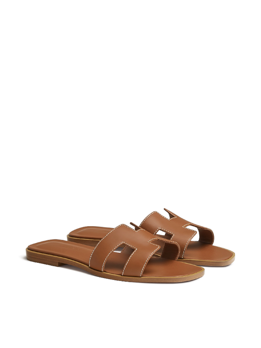 gambar-depan-Hermes-Oran-Gold-Sandal