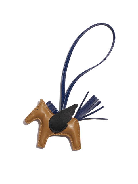 Hermes Rodeo Pegasus Charm MM Milo Sesame Blue Sapphire – Balilene
