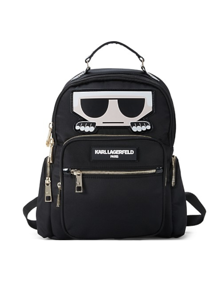 Karl Lagerfield KO680LG1 Travel Backpack Bag Black