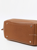    Kate-Spade-Dumpling-Pebbled-Leather-Small-Satchel-Warm-Gingerbread-Balilene-detail-bawah