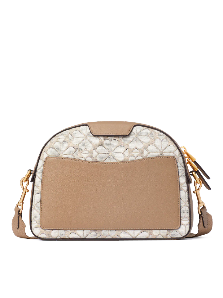 Kate-Spade-Flower-Jacquard-Addy-Medium-Dome-Crossbody-Natural-Multi-Balilene-belakang