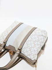    Kate-Spade-Flower-Jacquard-Stripe-Faye-Medium-Satchel-Natural-Multi-Balilene-detail-belakang