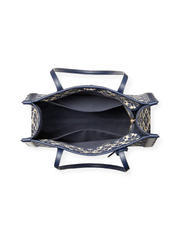    Kate-Spade-Flower-Jacquard-Stripe-Market-Medium-Tote-Blue-Multi-Balilene-dalam