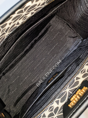 Kate Spade Flower Jacquard Stripe Market Medium Tote Cream Multi