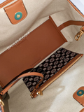Kate-Spade-Flower-Monogram-Sutton-Medium-Tote-Bag-Black-Multi-Balilene-detail-dalam