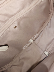 Kate Spade Infinite Spade Flower Coated Canvas Medium Camera Bag Parchment