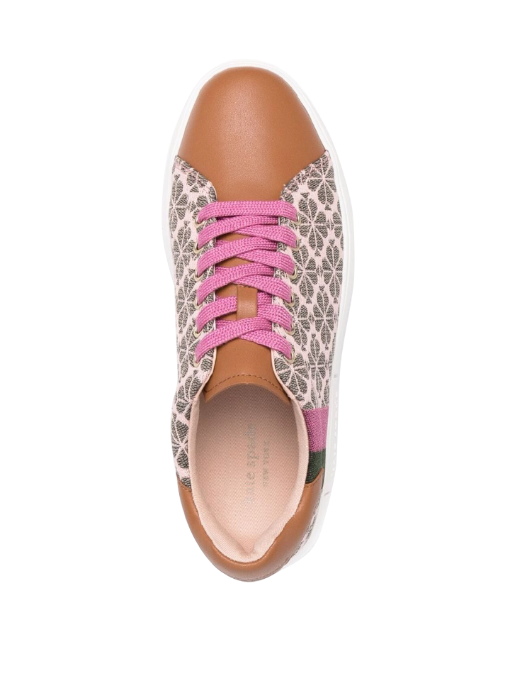 Kate-Spade-K4064-Keswick-Spade-Flower-Jacquard-Sneakers-Light-Pink-Hibiscus-Tea-Balilene-atas