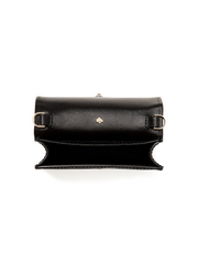   Kate-Spade-K4516001-Flower-Jacquard-Hearts-Chain-Cardholder-Black-Multi-Balilene-dalam