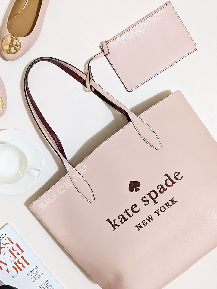     Kate-Spade-K4742-Glitter-On-Tote-Rose-Smoke-Balilene-detail1