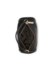 Kate Spade K7335 Smoosh Micro Crossbody Pebbled Leather Black