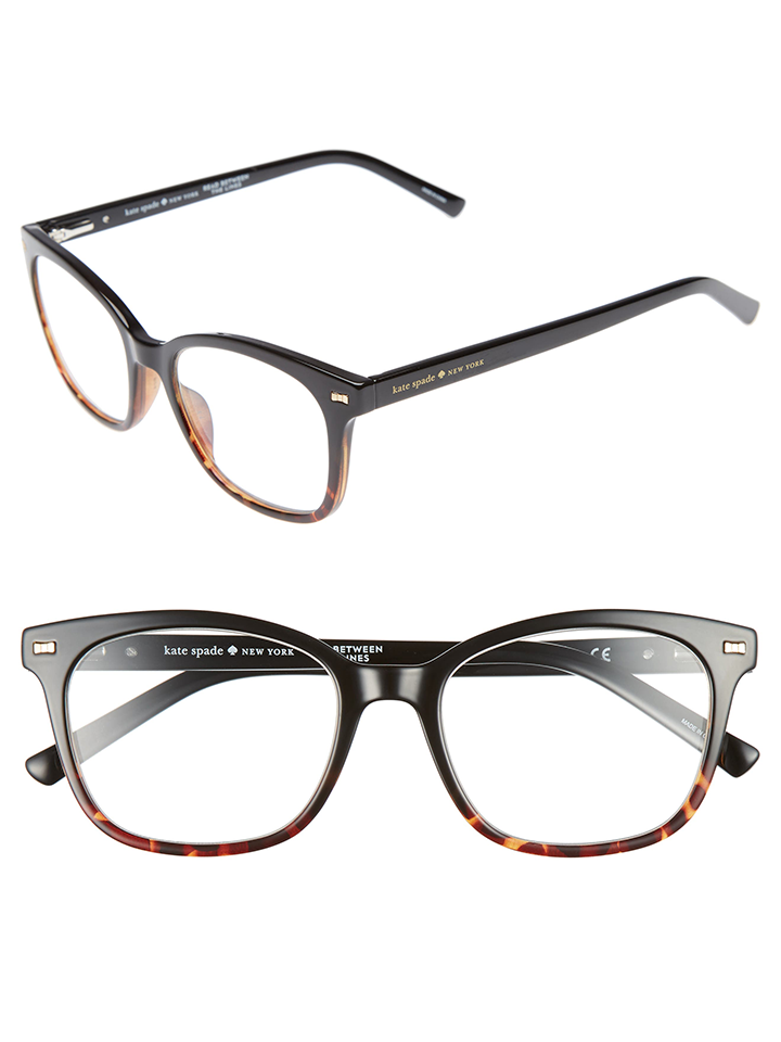 Kate Spade Keadra WR15 Reading Glasses Black Havana +1.5